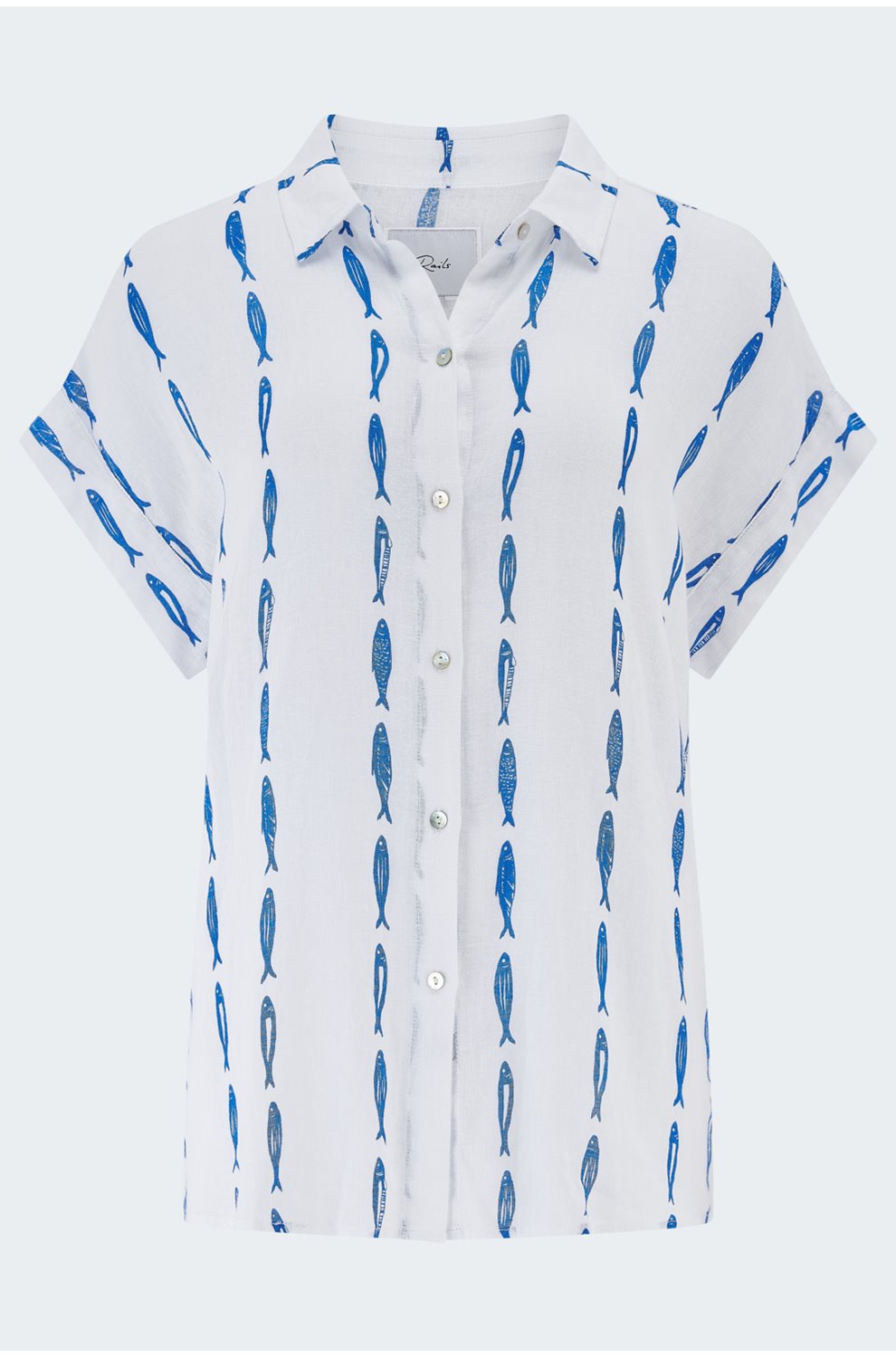 Farrah Shirt in Sardines