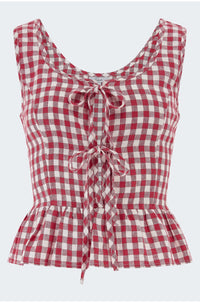 Jonah Top in Picnic Stripe