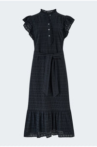Darcy Dress in Black Eyelet