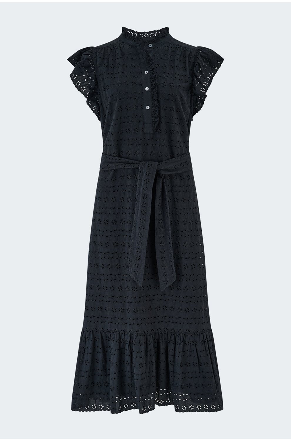 Darcy Dress in Black Eyelet