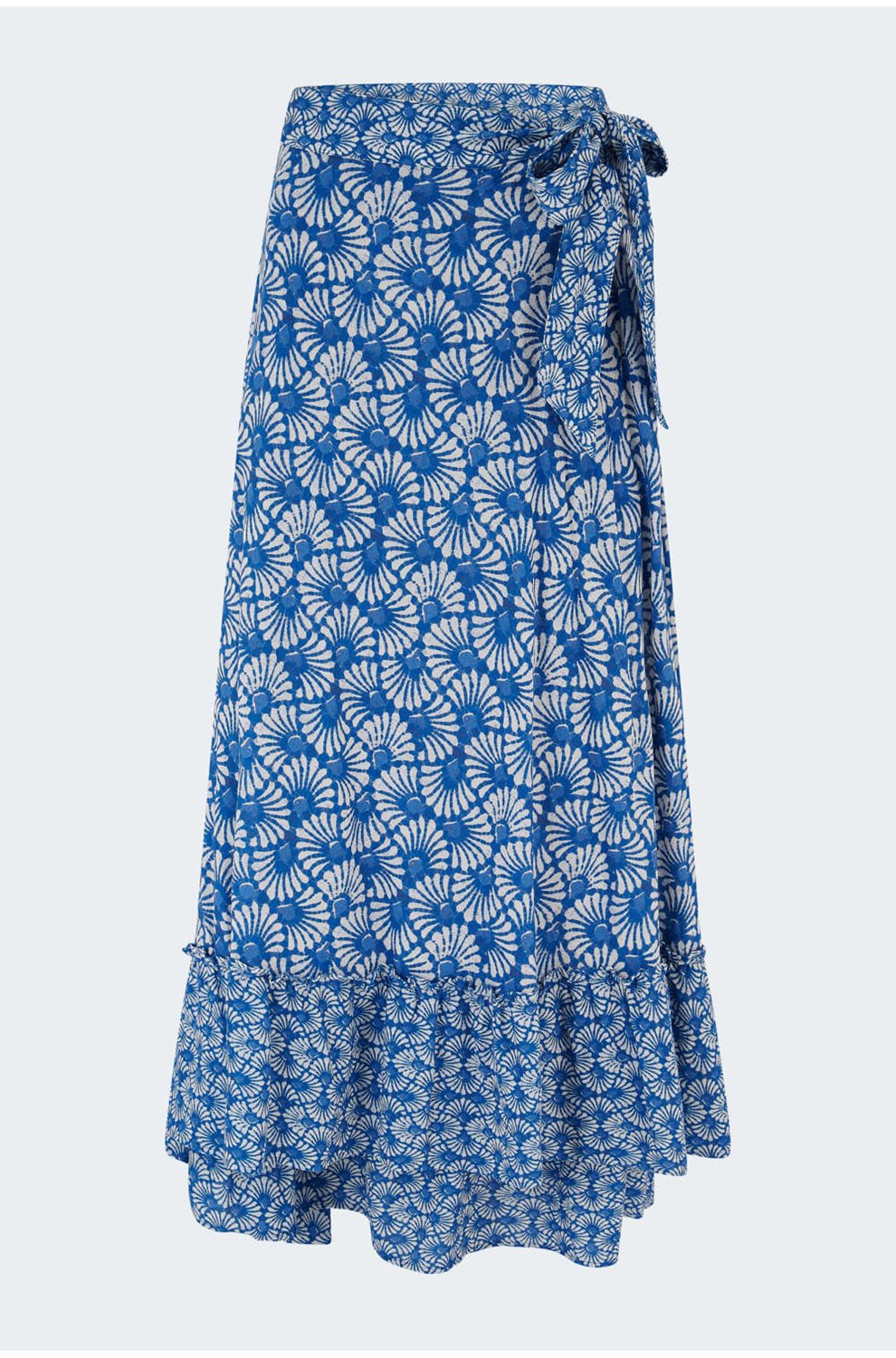 Janey Skirt in Cobalt Shell