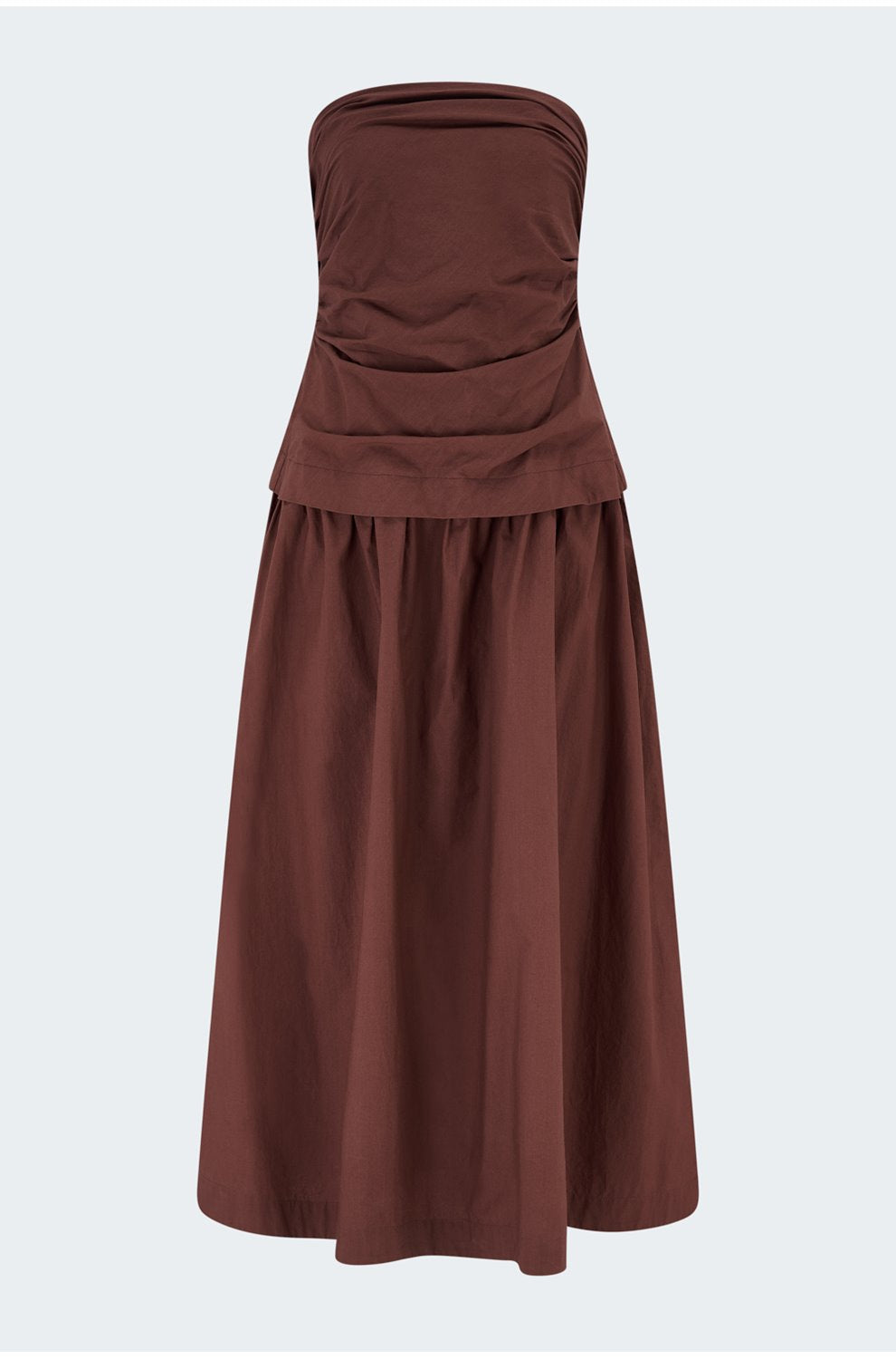 Ciara Dress in Adobe Brown