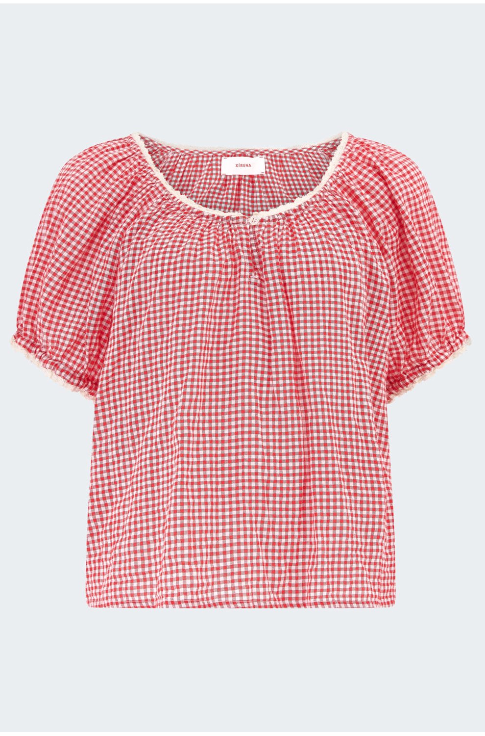 Maisie Top in Cherry Red