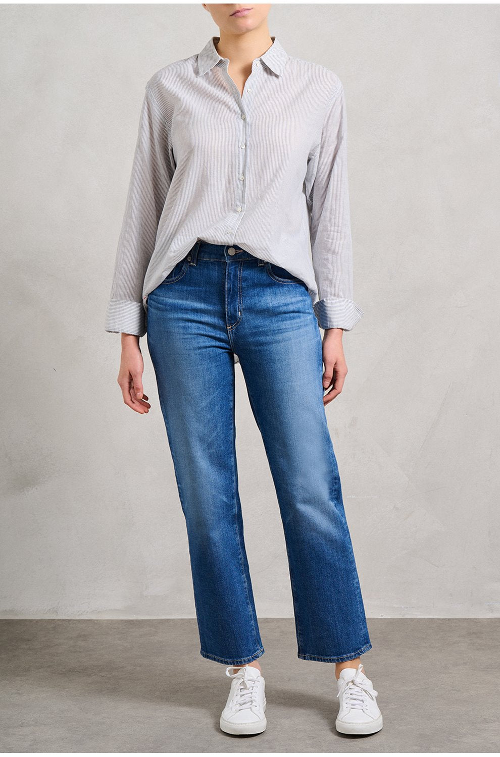 Beau Shirt in Windward Stripe