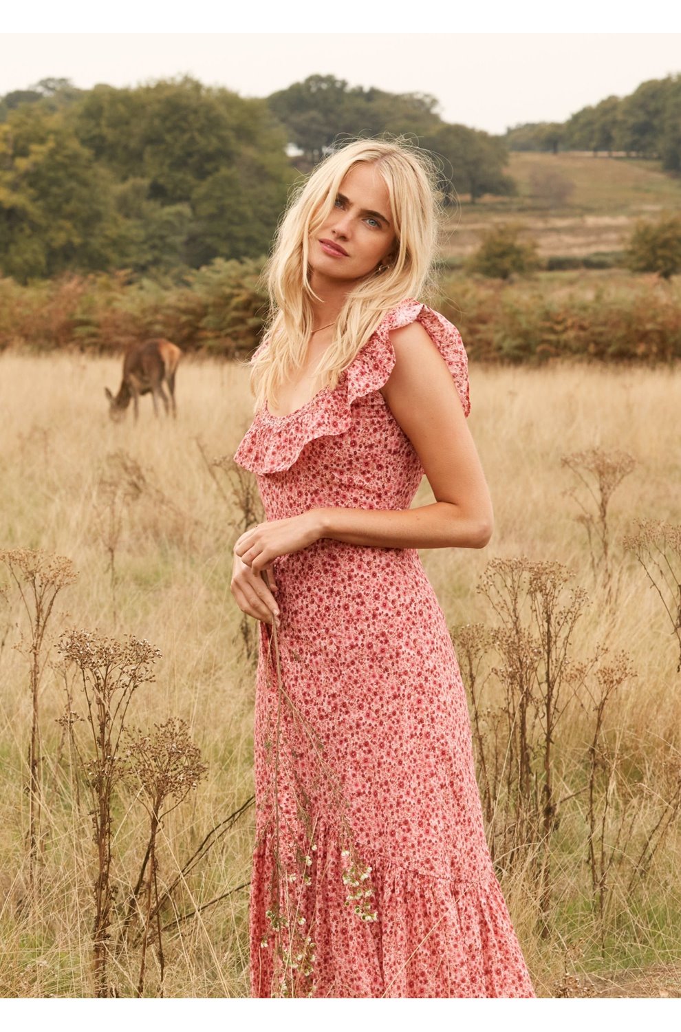 Theodora Dress in Poppy