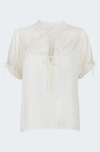 Willa Blouse in Buttermilk