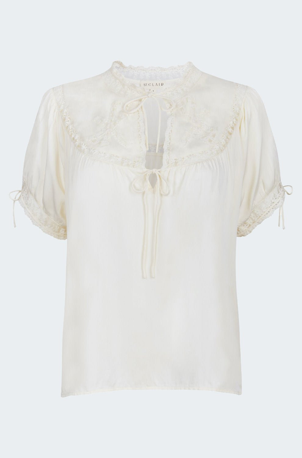 Willa Blouse in Buttermilk