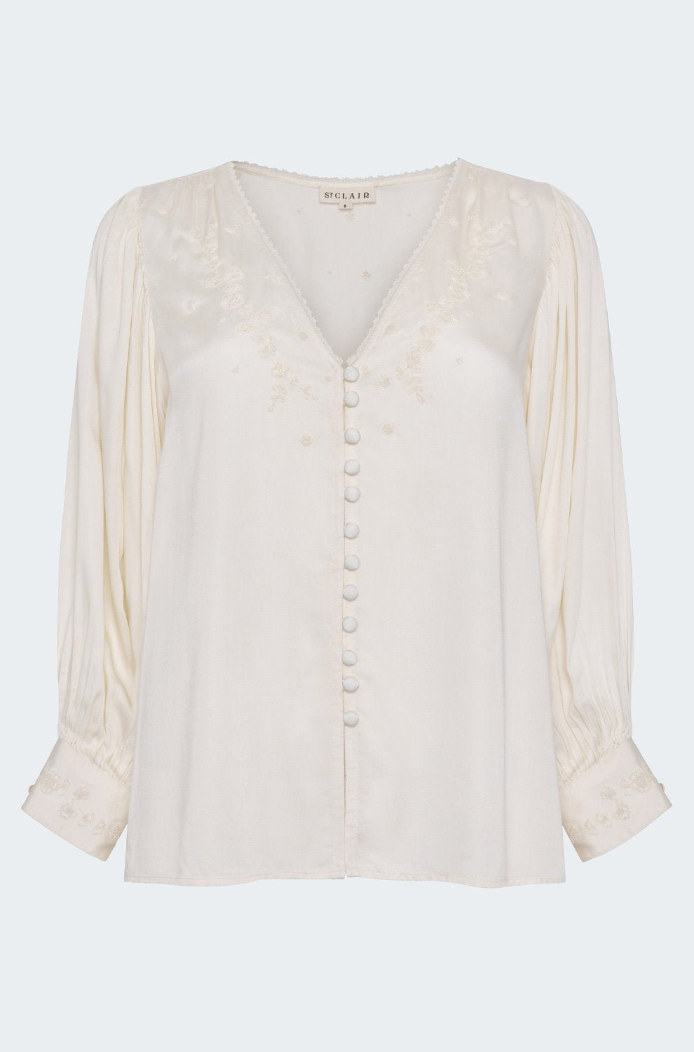 Cleo Blouse in Buttermilk