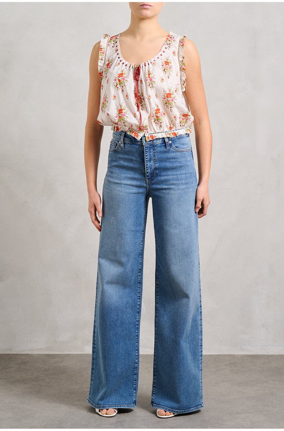 Le Slim Palazzo Long in Gossamer