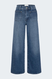 Slim Palazzo Crop Harbour Pocket in Archive