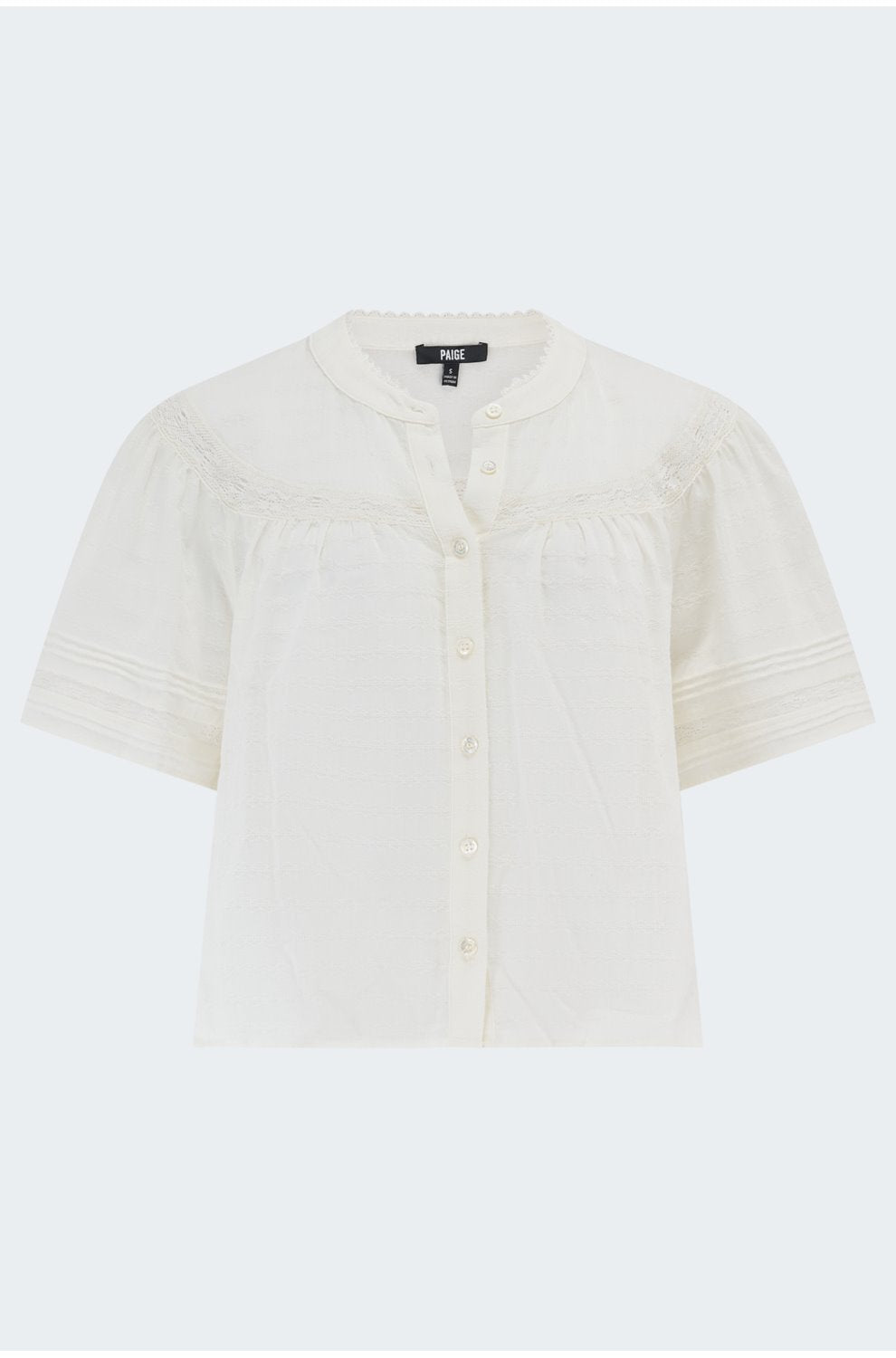 Pasadena Blouse in Ivory