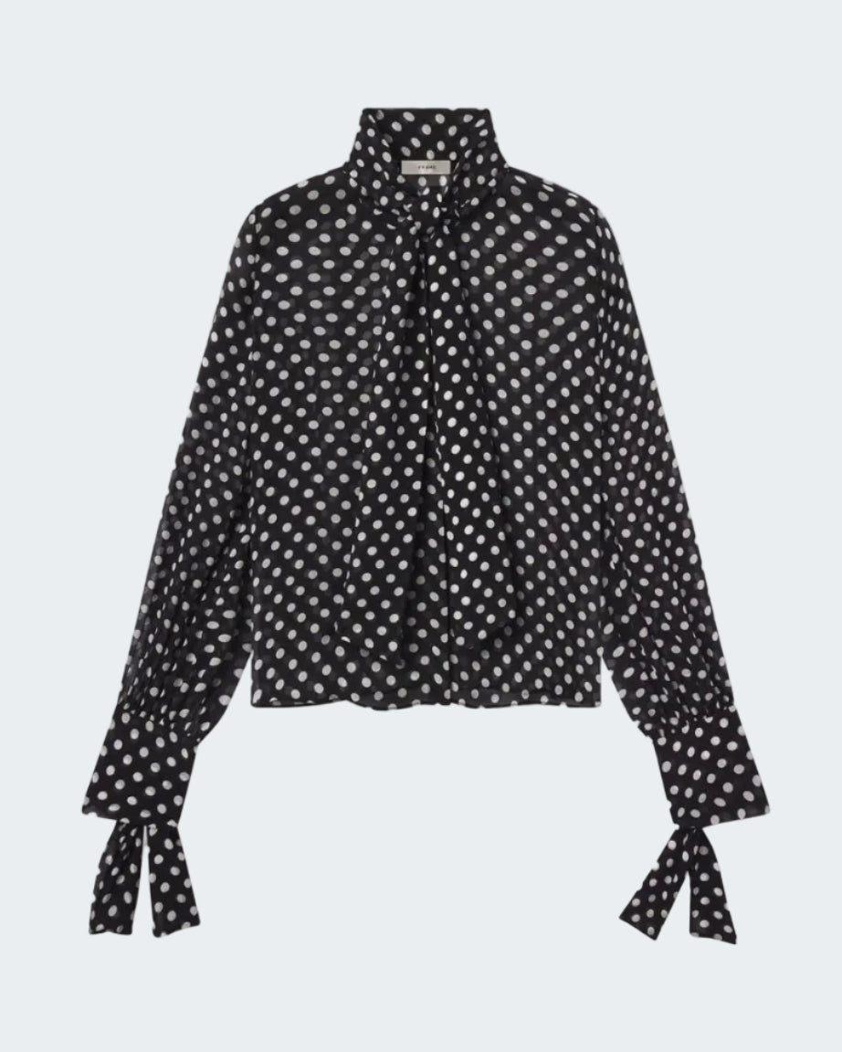 Nouvelle Blouse in Black