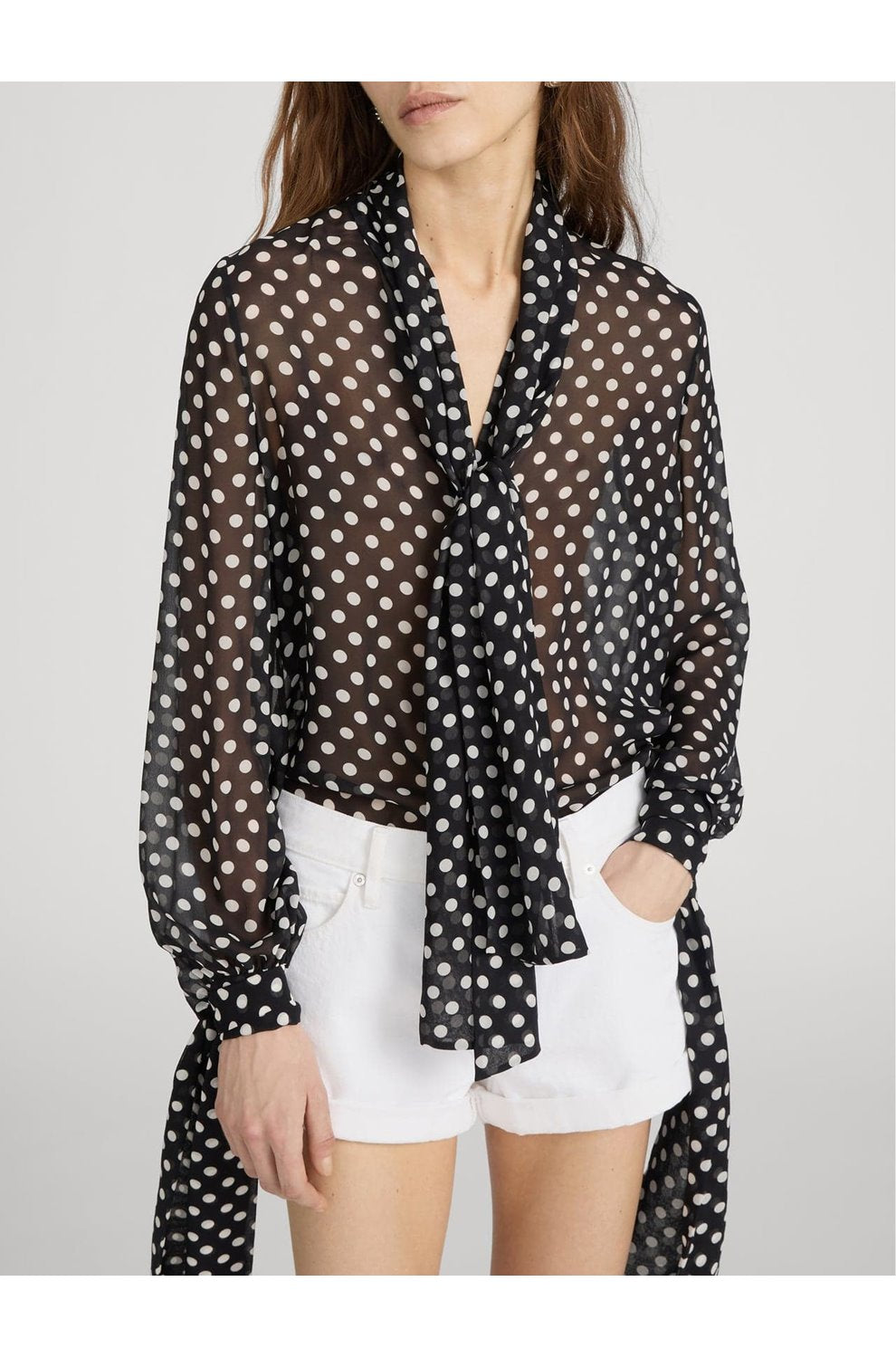 Nouvelle Blouse in Black