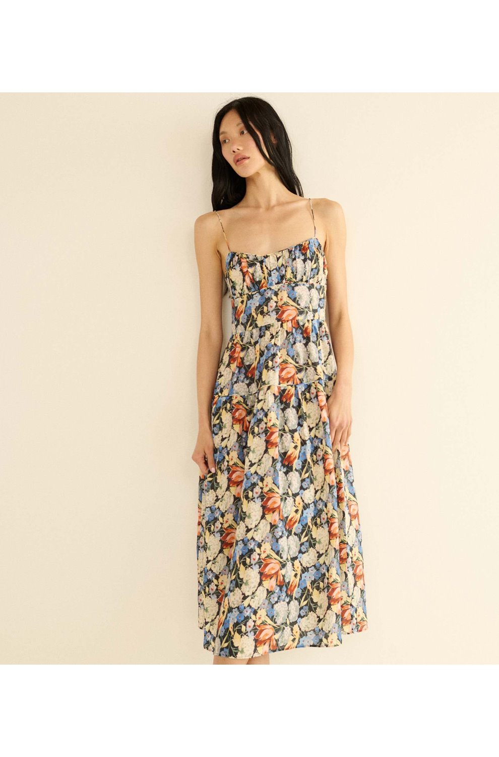 Benoit Dress in Jardin De Villandry