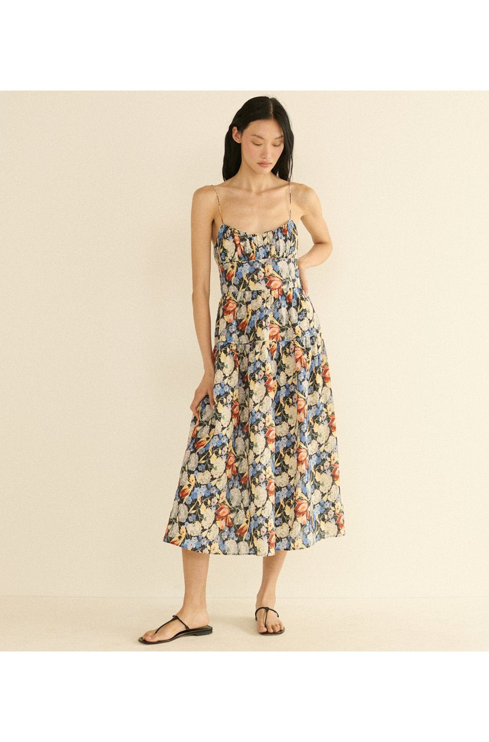 Benoit Dress in Jardin De Villandry