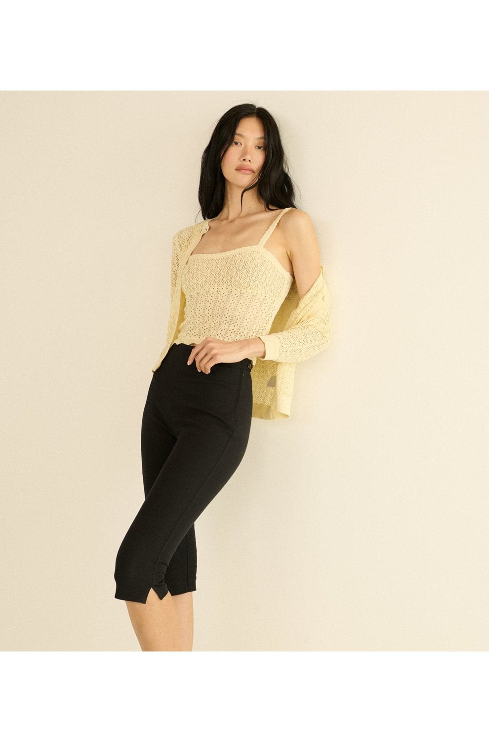 Nadille Top in Vanilla