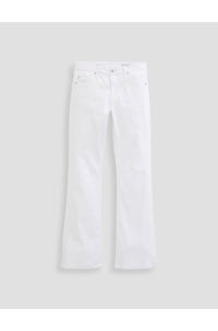 Angel Flared Jean in Gallery White
