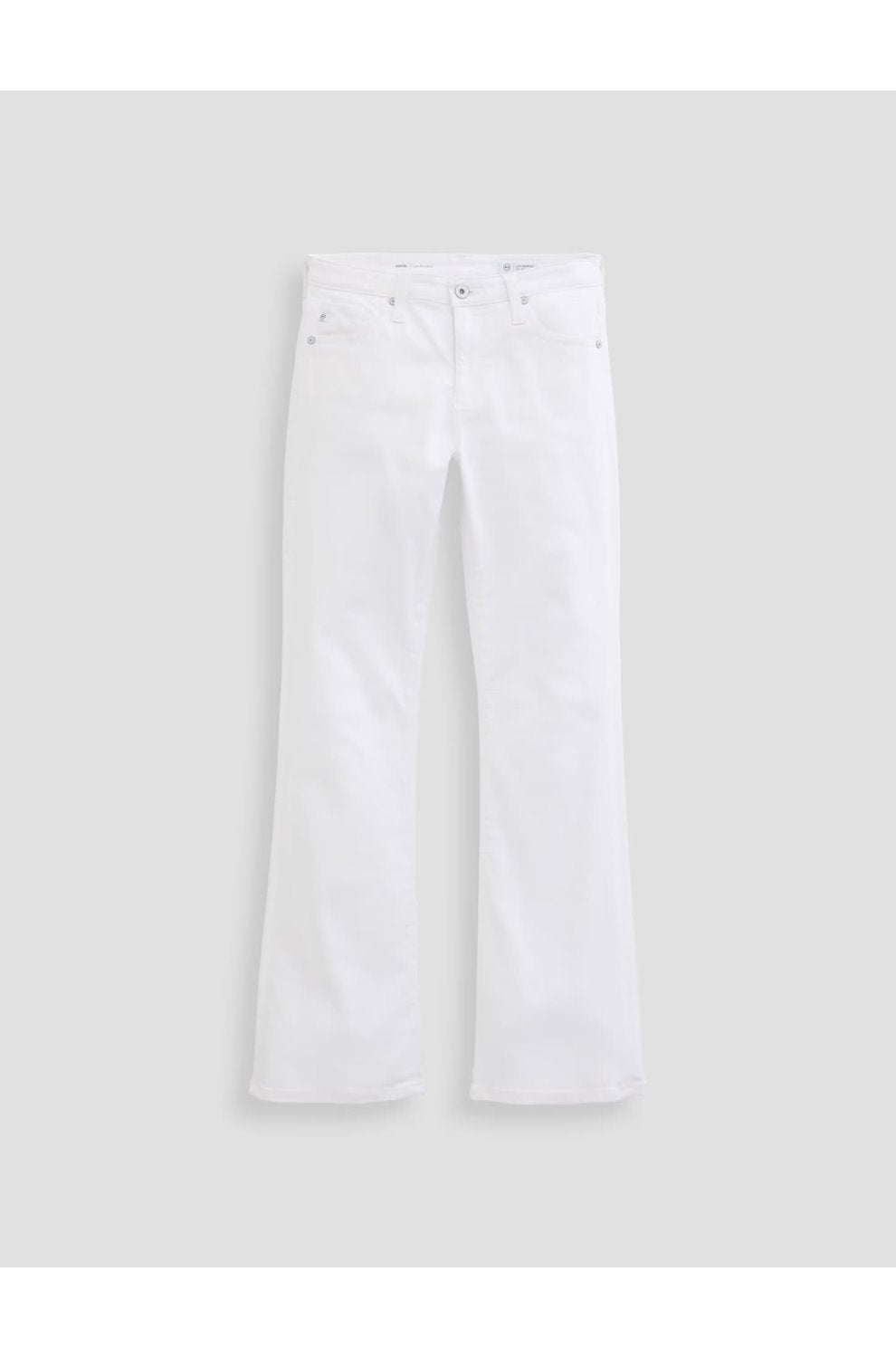 Angel Flared Jean in Gallery White