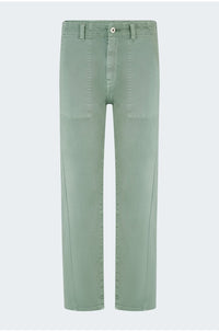 Analeigh Trouser in Sulfur Faded Moss