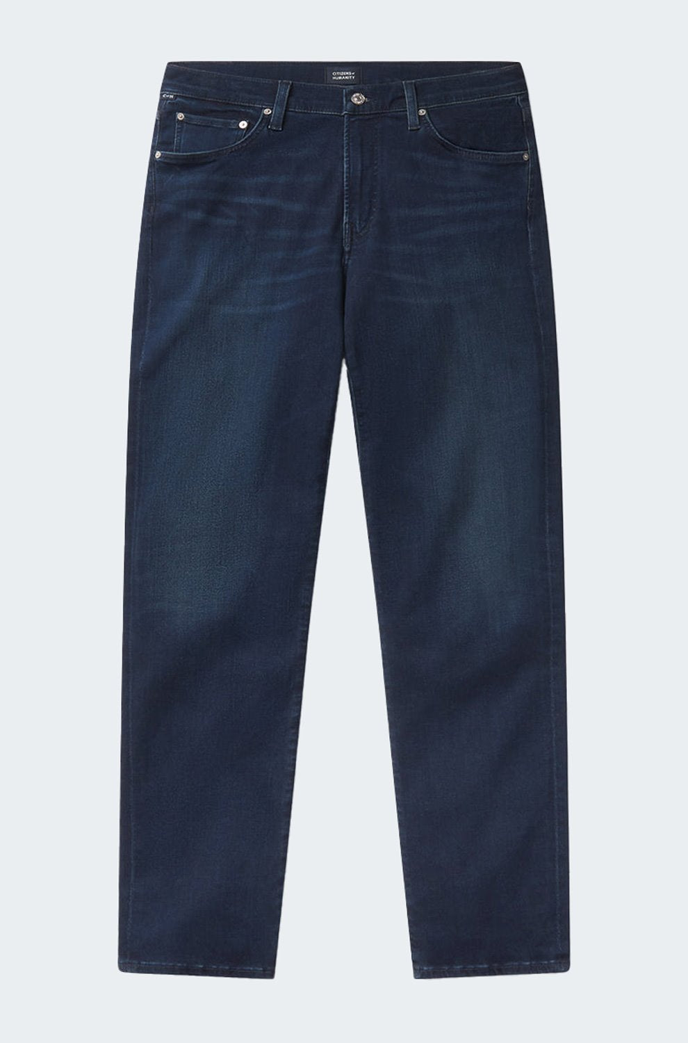 Elijah Straight Jean in Blue Wing
