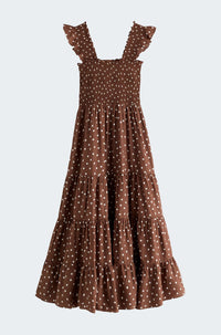 Kendall Dress in Layla Dot Brown