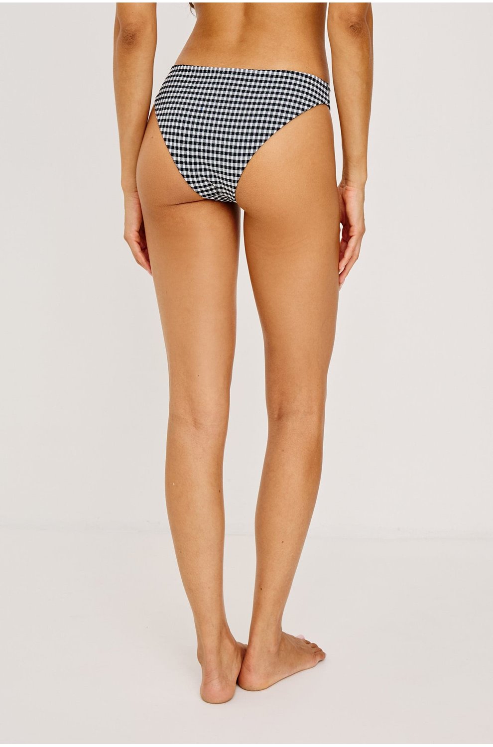 Corsica Bottoms Black and White Gingham
