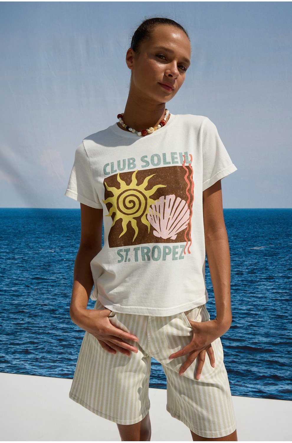 Classic Crew Tee in San Tropez