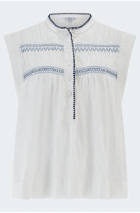Willow Blouse in White