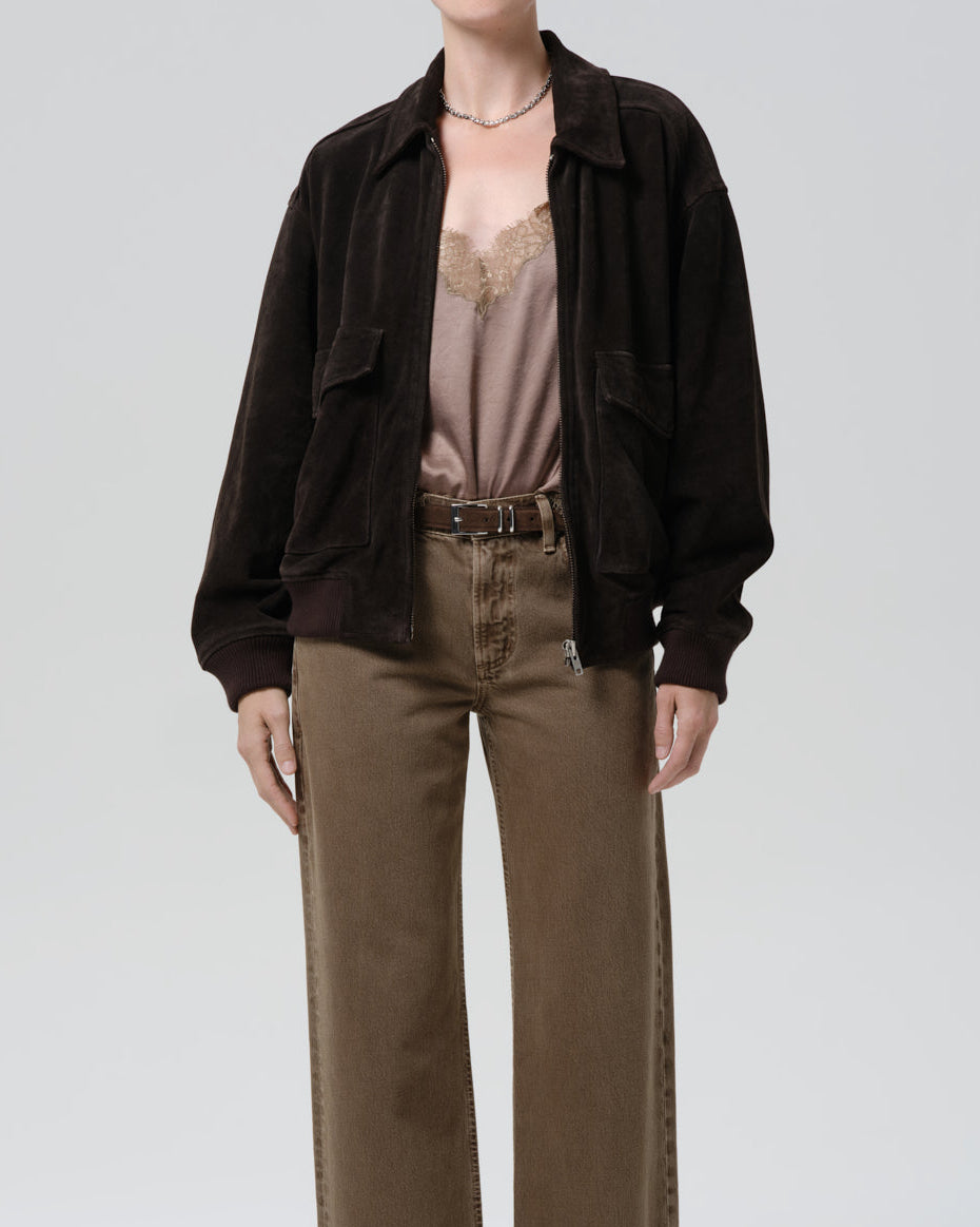 Vivienne Jacket in Chocolate Brown