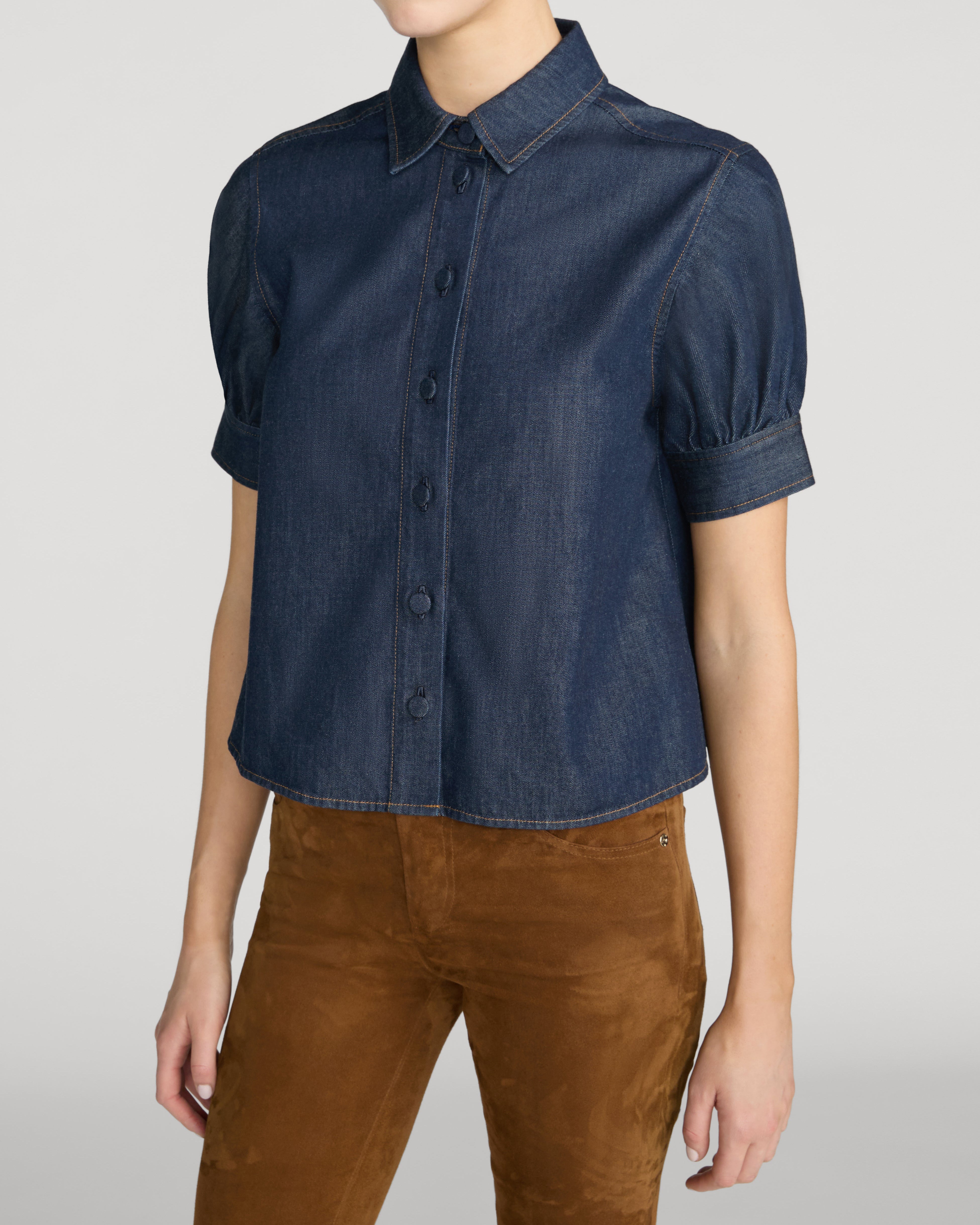 Poise Top in Rinse