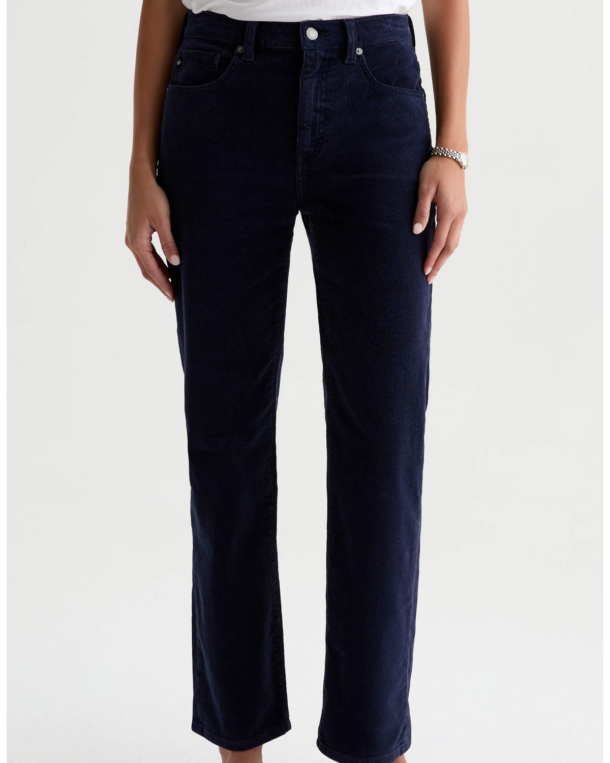 Brinley Straight Jean in Deep Trenches