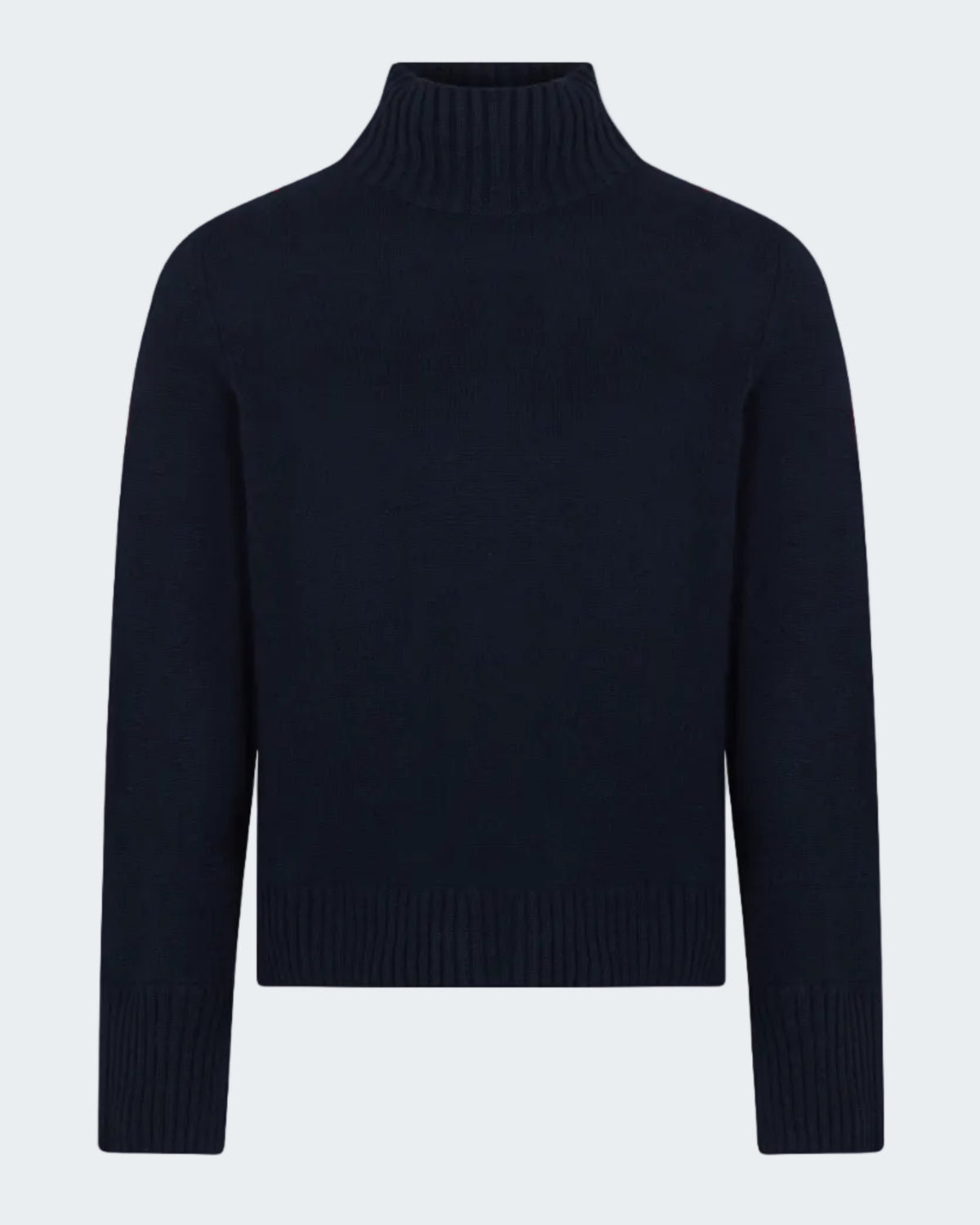 Mockneck Sweater in Navy