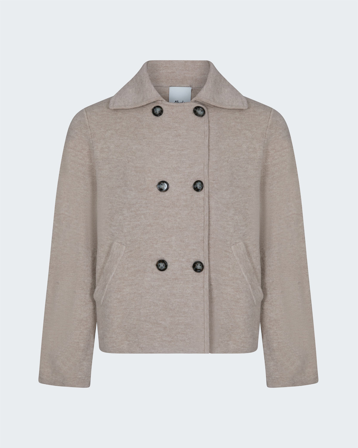Double Button Jacket in Beige