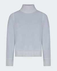 Mockneck Sweater in Cream