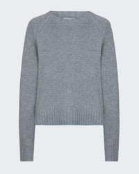 Crew Neck Sweater in Grey