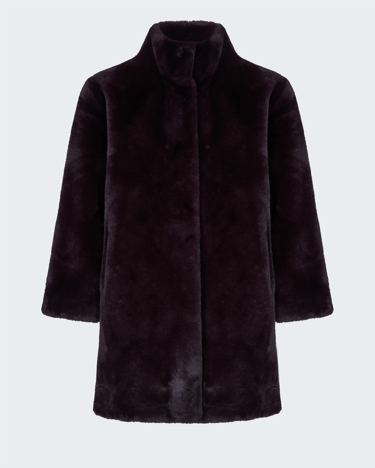 Blair Coat in Burgundy