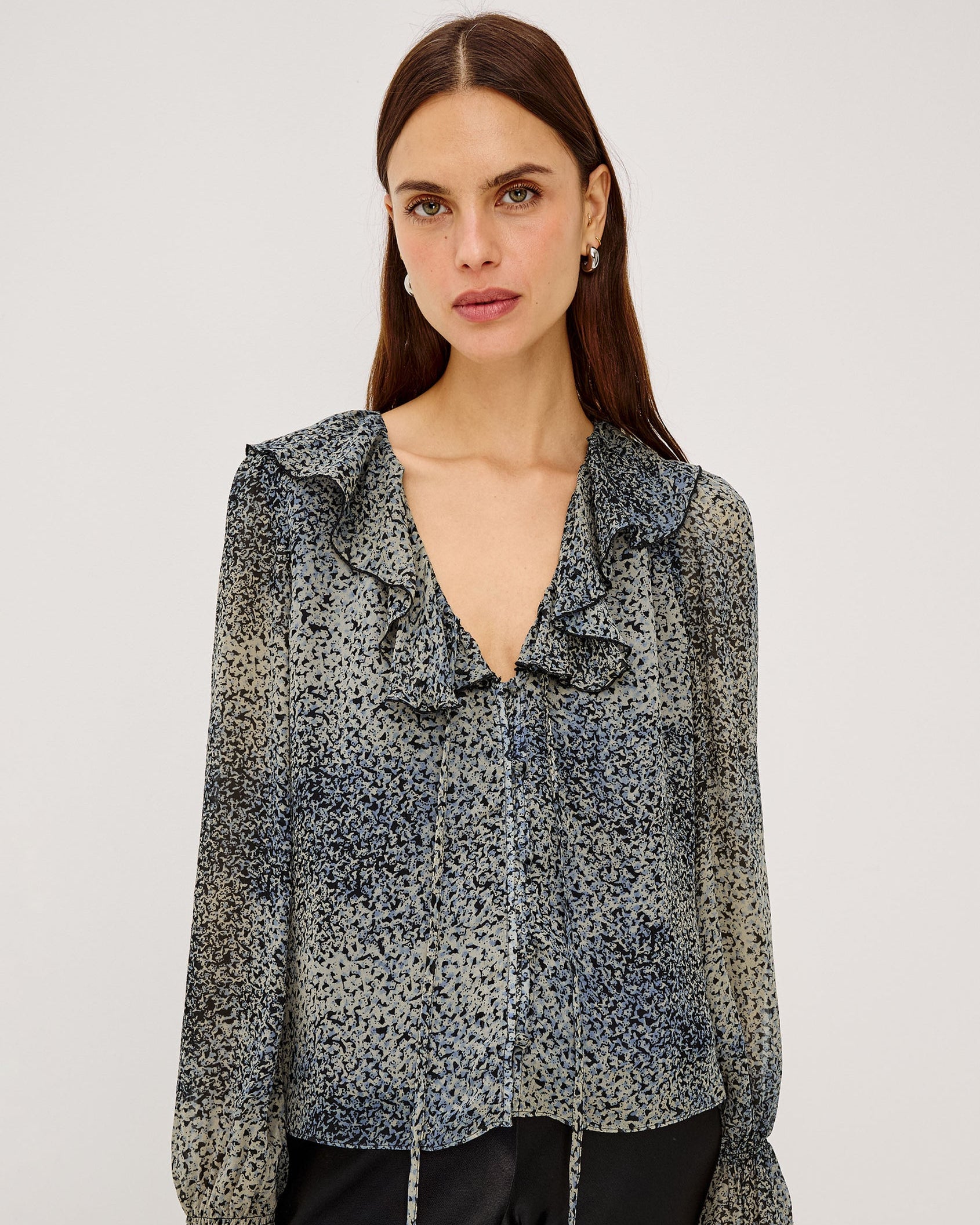 Becky Top in Agate
