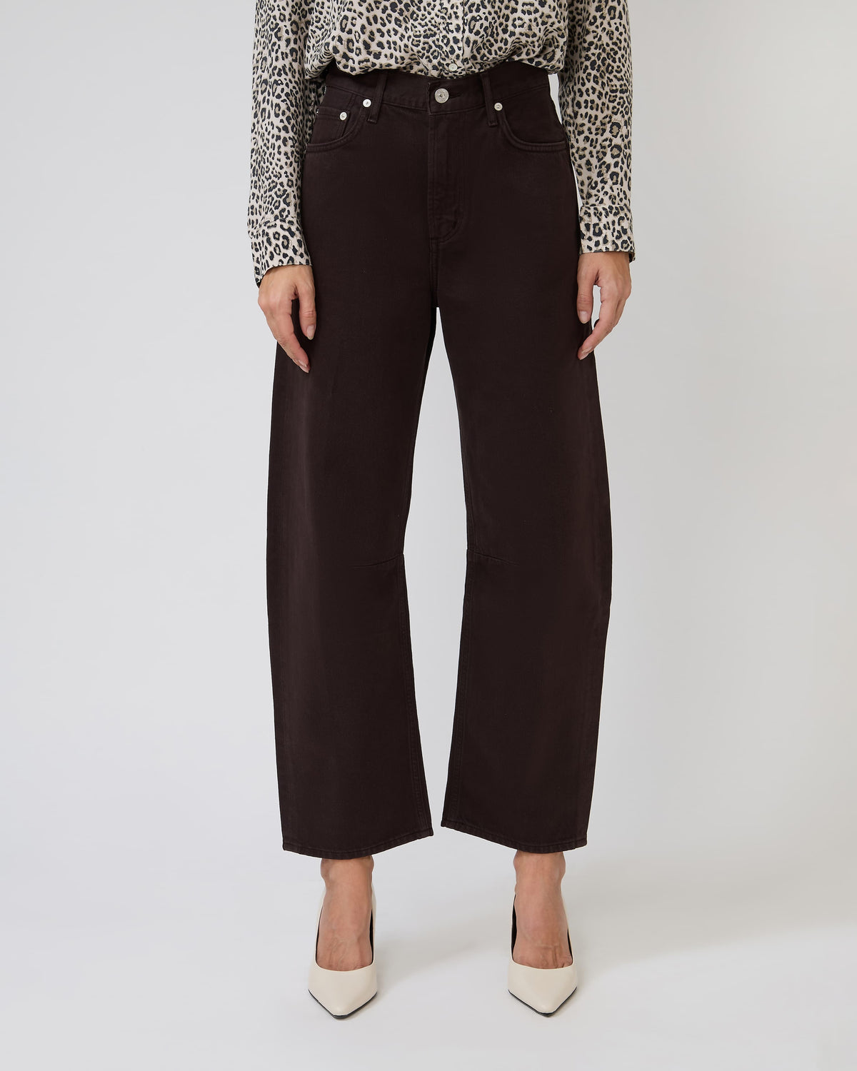 Miro Relaxed Jean in Carob