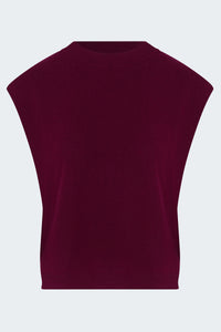 Lucca Tank in Burgundy
