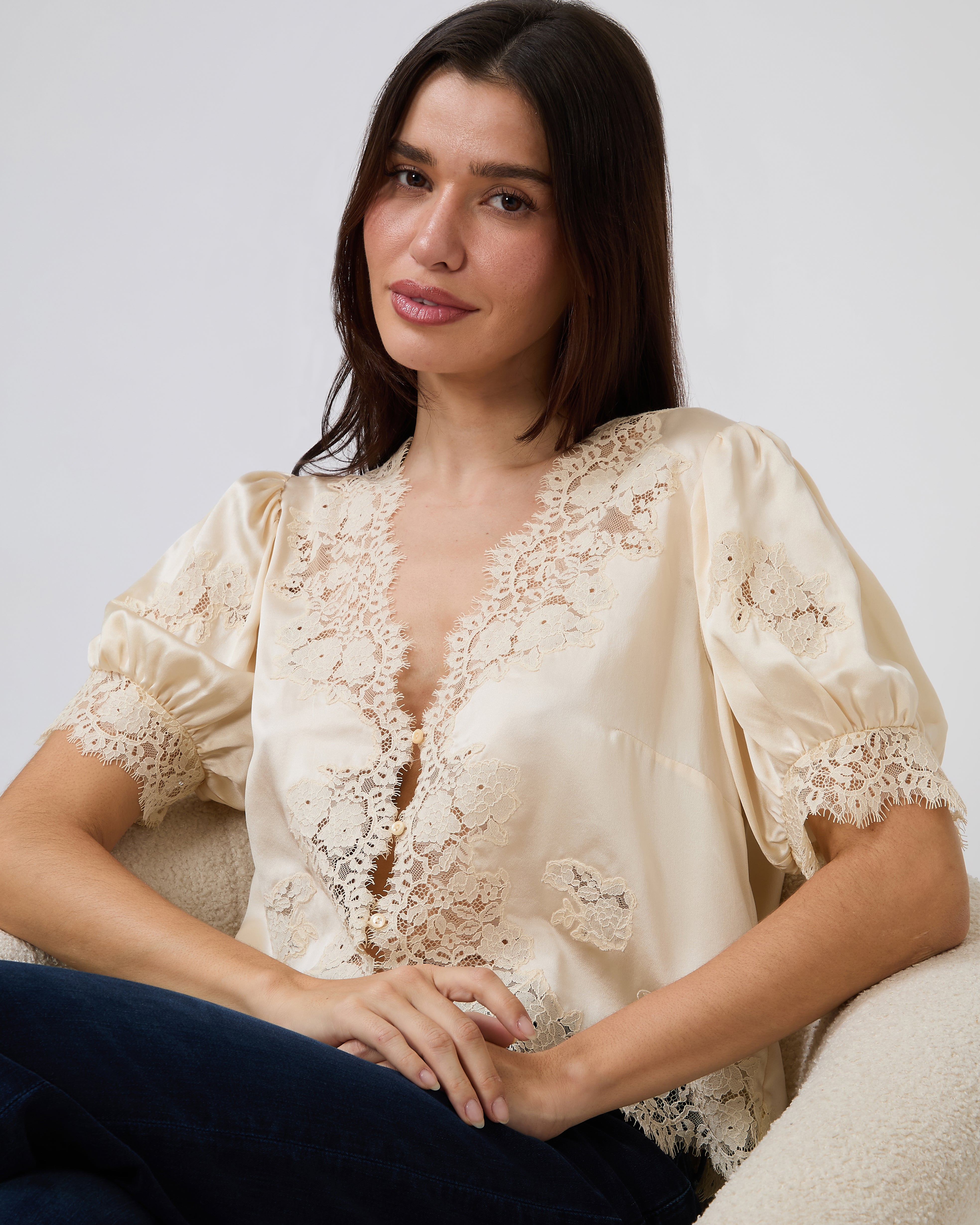 Idella Top in Candlelight