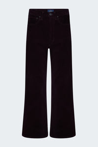 Palma 30 straight Jean in Eggplant Cord