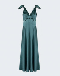 Fiona Dress in Dulac Green