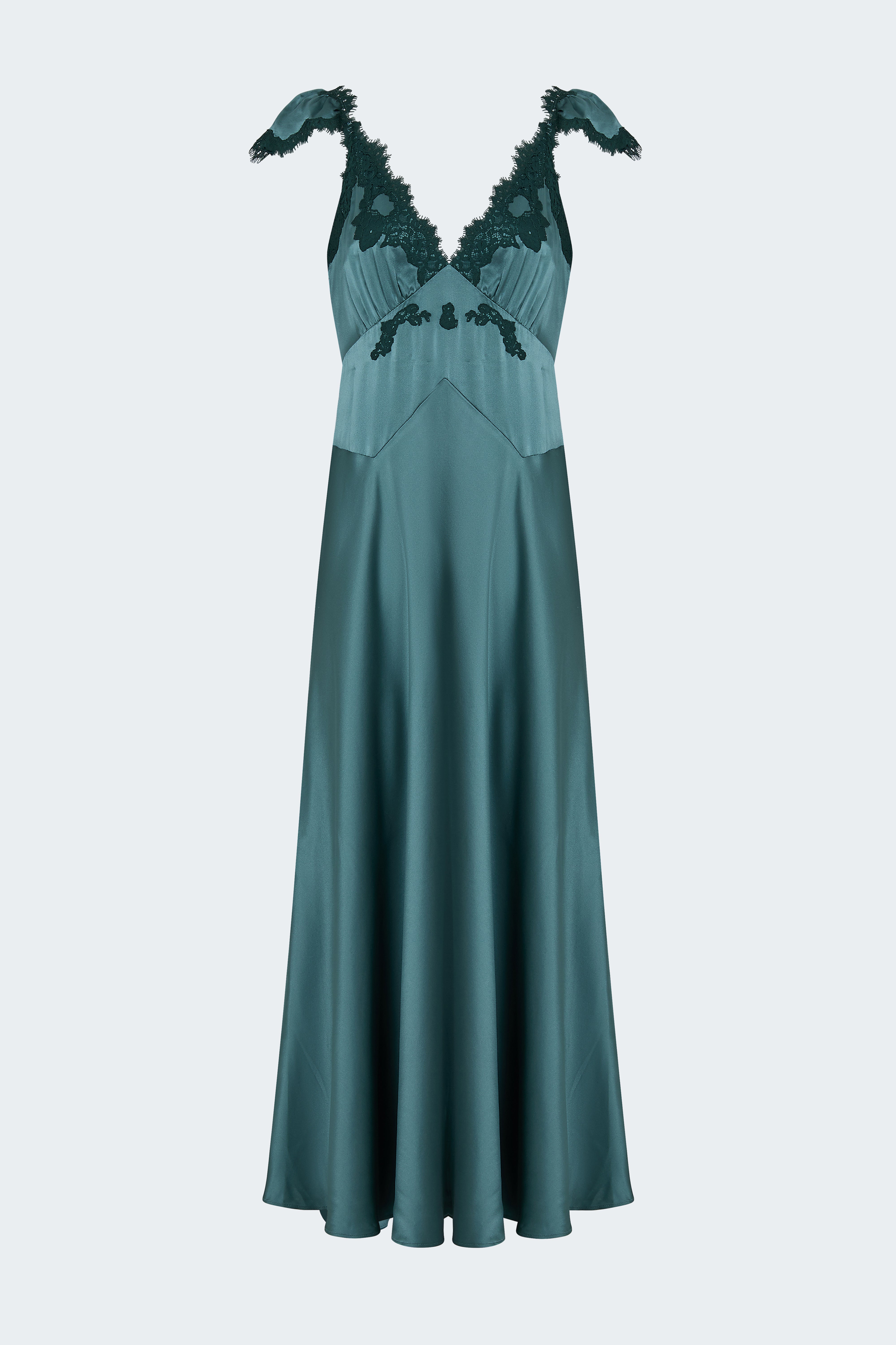 Fiona Dress in Dulac Green