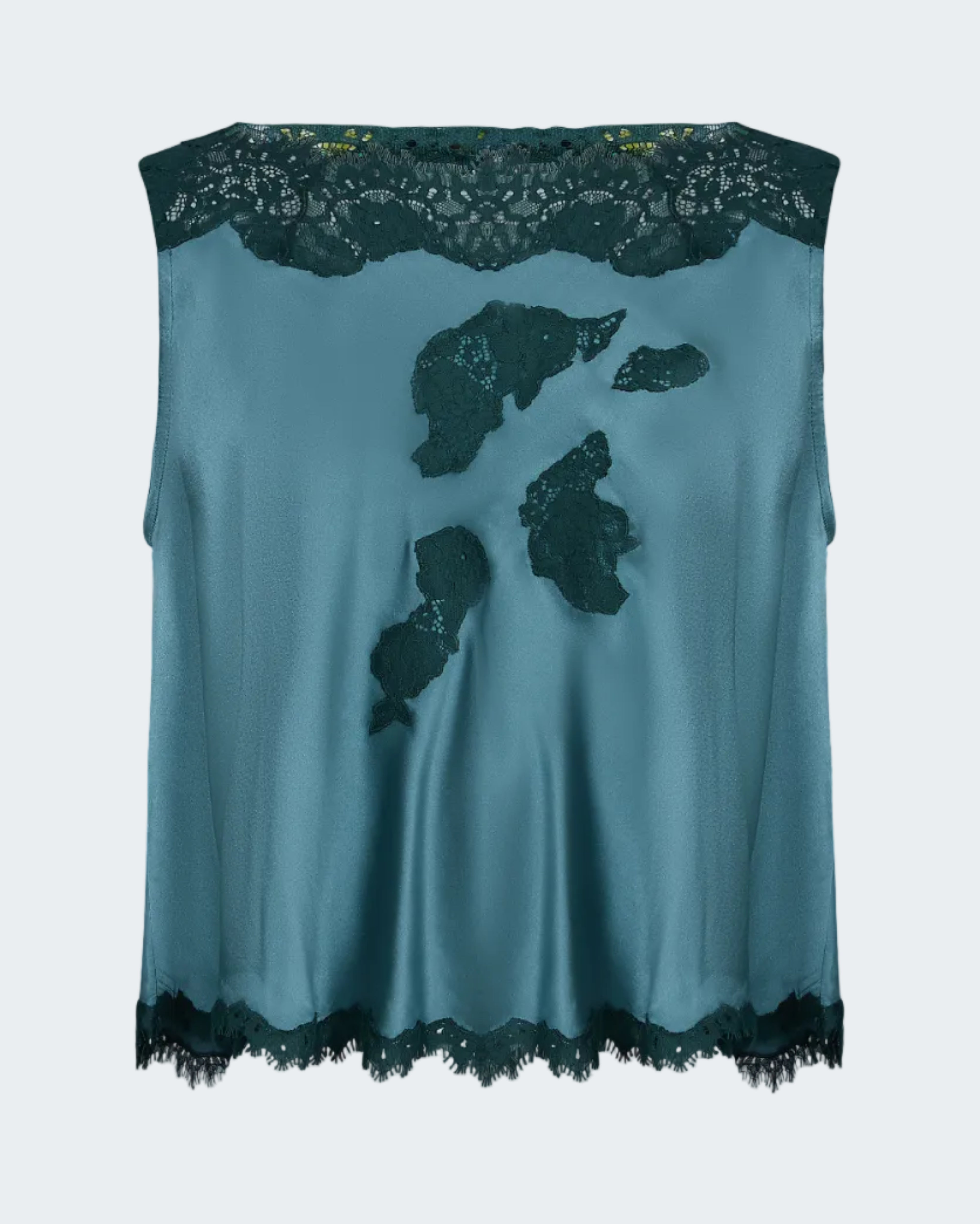 Valerina Top in Dulac Green