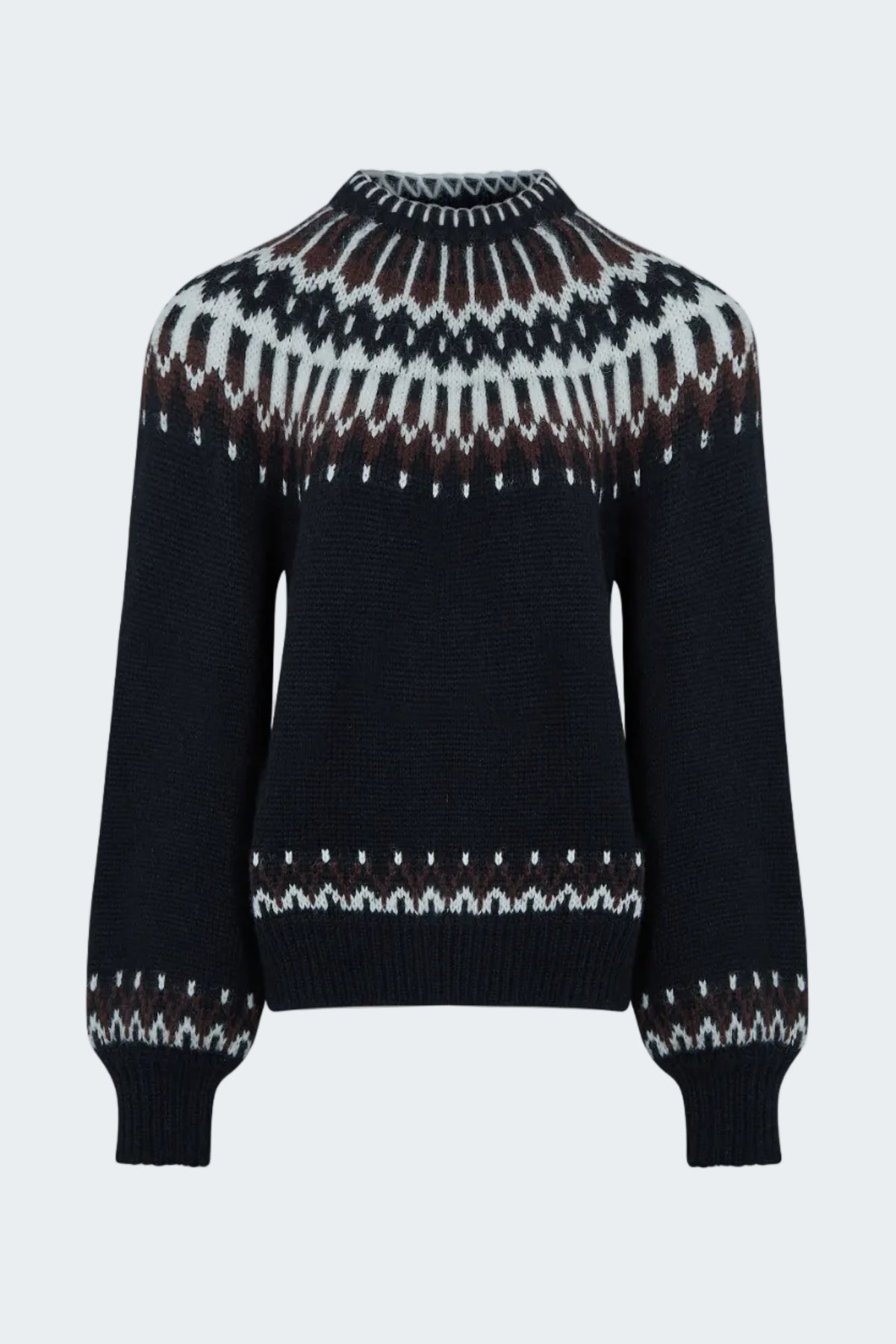 Field Sweater in Black Aberdeen