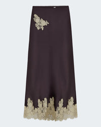 Elowen Skirt in Equestrian Brown