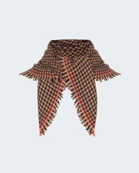 Maho Scarf in Beige Navy