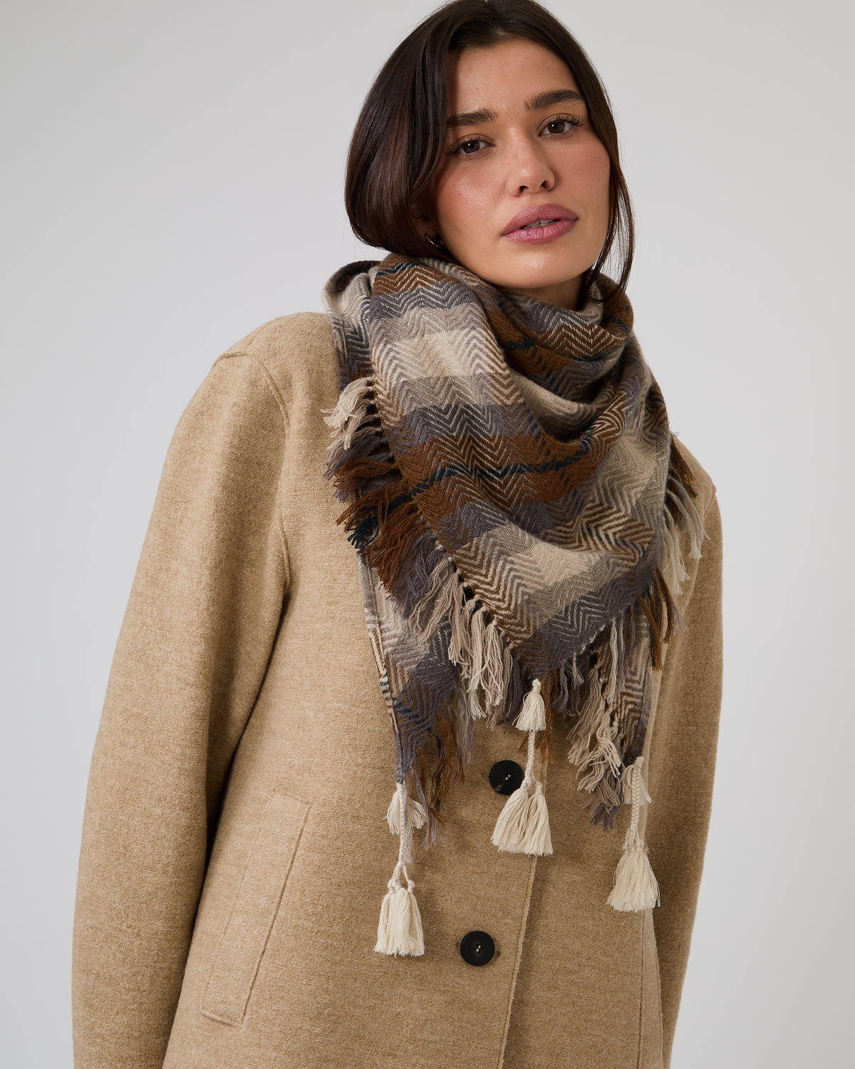 Fran Scarf in Beige