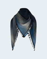Jade Triangle Scarf in Lapis
