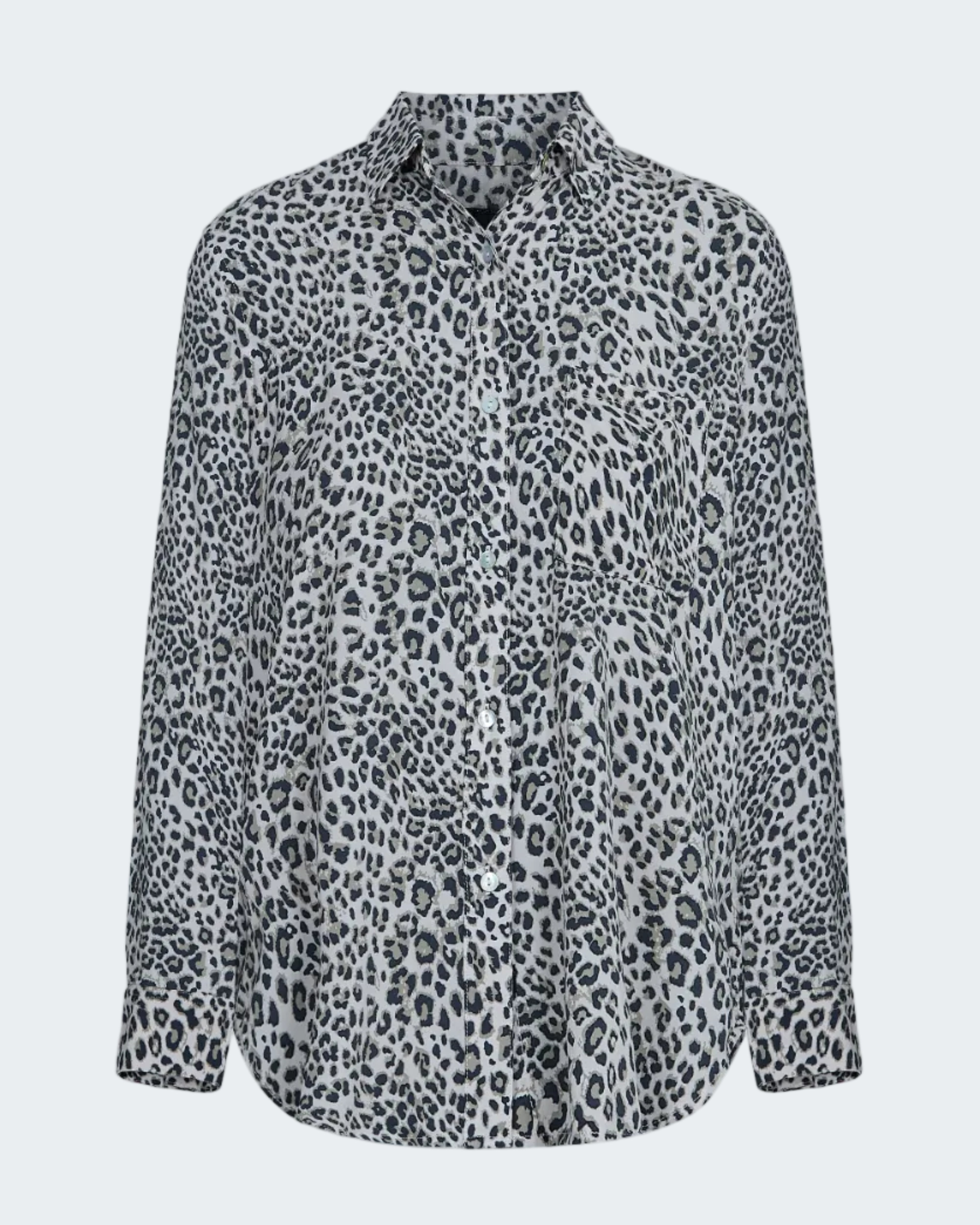 Josephine Shirt in Ecru Cheetah